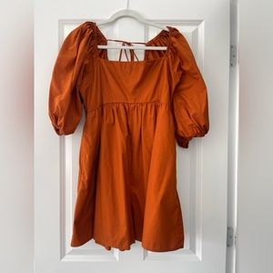 Puff Sleeve Flirty Romper